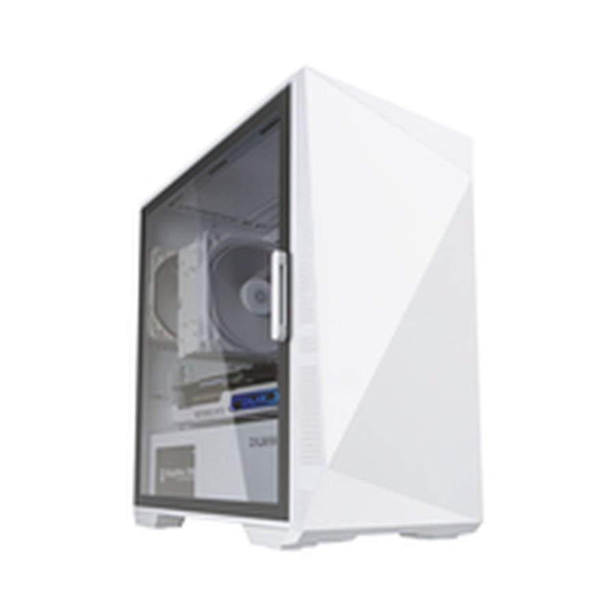 ATX Semi-t�rn kasse Zalman Z1 Iceberg White Hvid #3