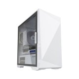 ATX Semi-t�rn kasse Zalman Z1 Iceberg White Hvid #1