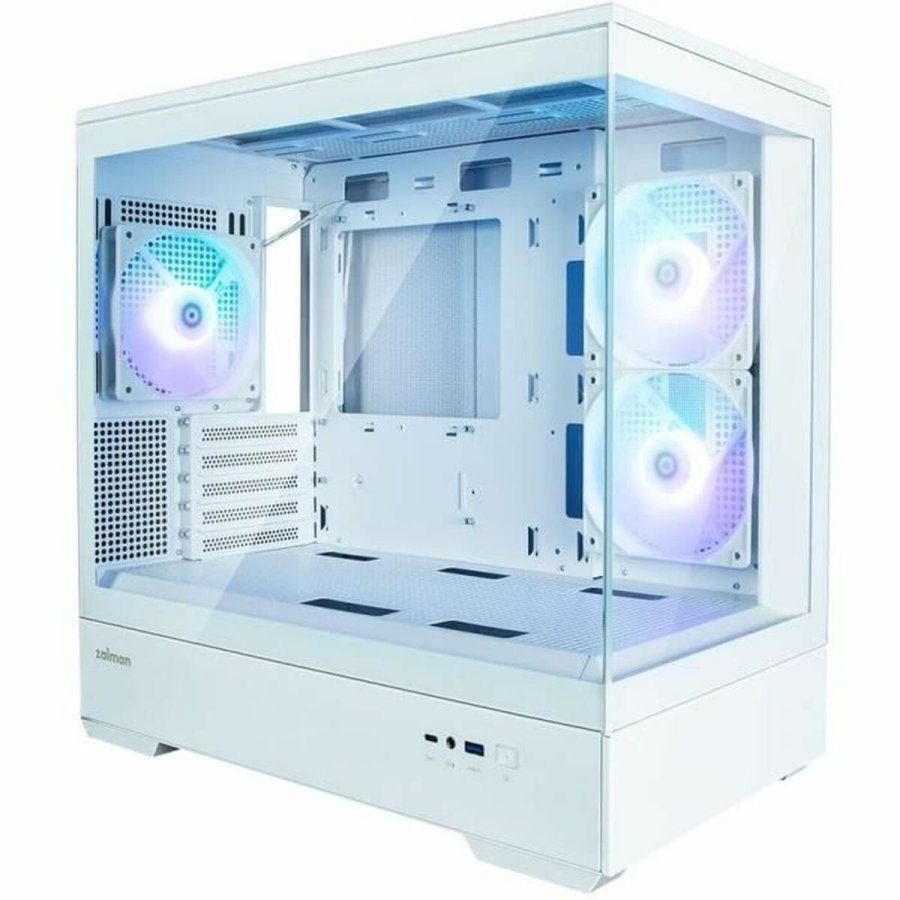 ATX Semi-t�rn kasse Zalman P30 Hvid #5