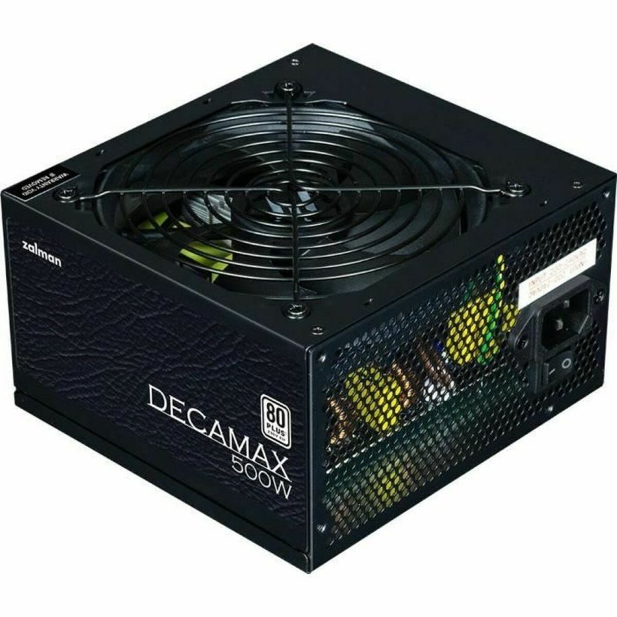 Str�mforsyning Zalman DecaMax 500W ATX 500 W 80 PLUS #1