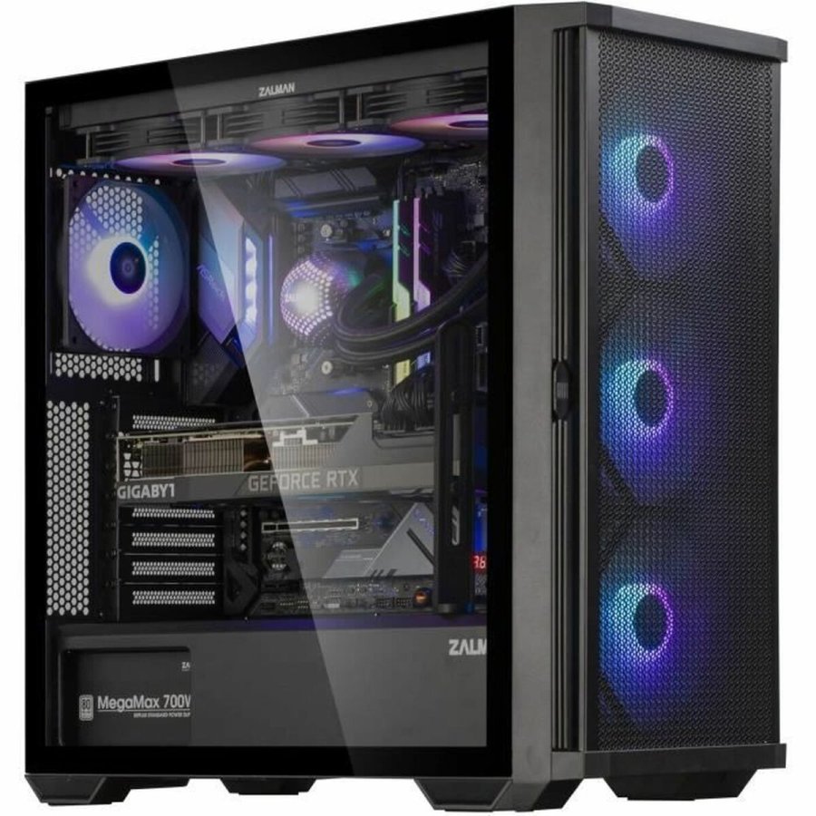 ATX Semi-t�rn kasse Zalman Z10 PLUS Sort #5