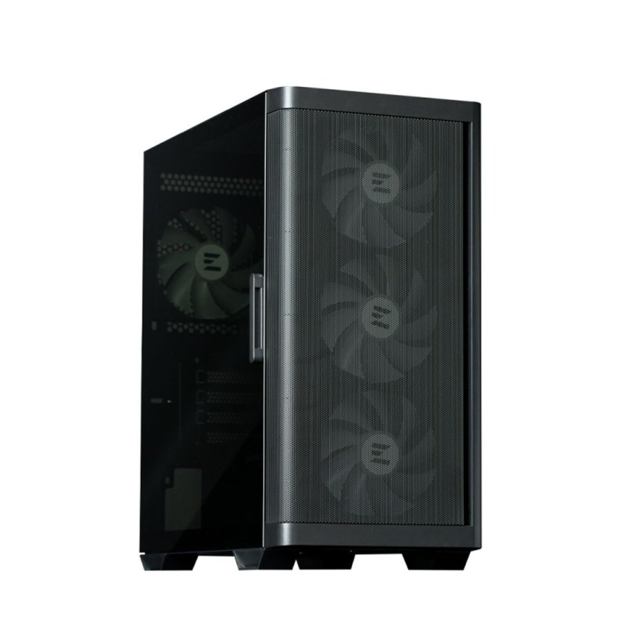 ATX Semi-t�rn kasse Zalman M4 Black Mini Tower Sort #4