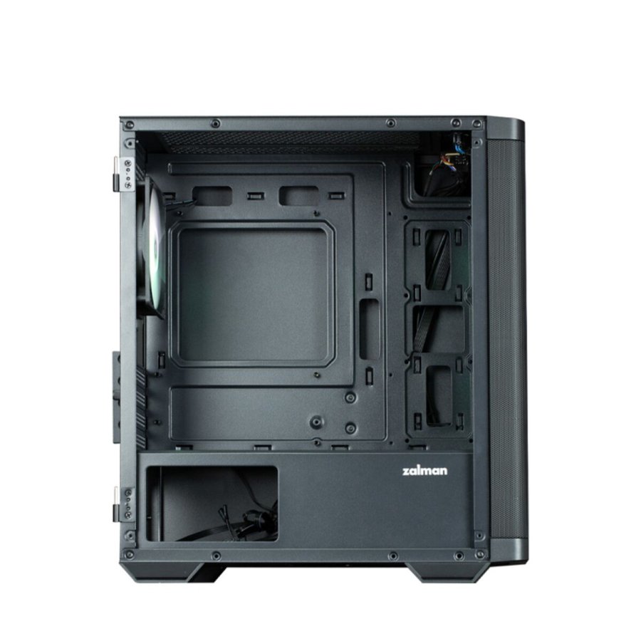 ATX Semi-t�rn kasse Zalman M4 Black Mini Tower Sort #7