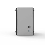 ATX Semi-t�rn kasse Zalman M2 MINI-SILVER Sort S�lvfarvet #2