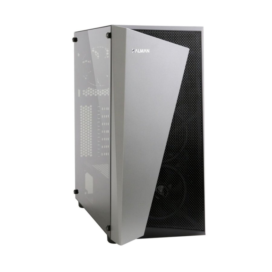 ATX Semi-t�rn kasse Zalman S4 Plus Sort #4