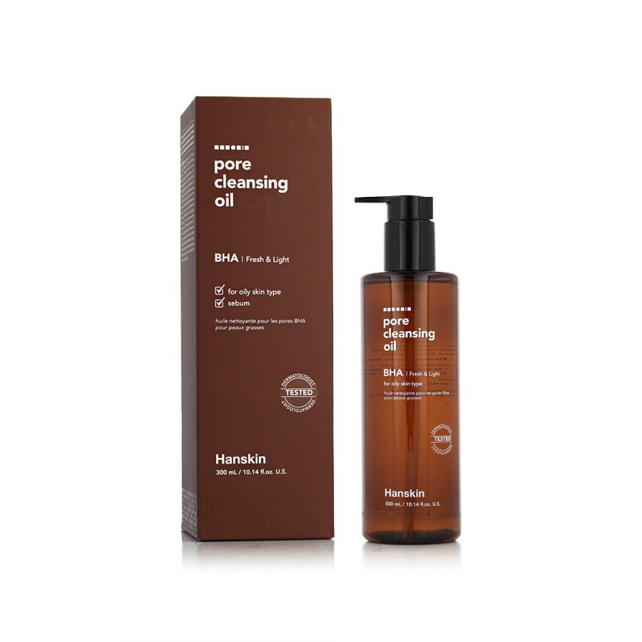 Ansigt makeupfjerner Hanskin Pore Cleansing Oil 300 ml #1