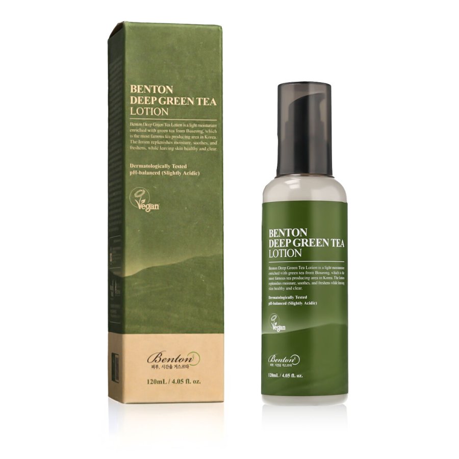 Fugtgivende Ansigtslotion Benton Green Tea #1