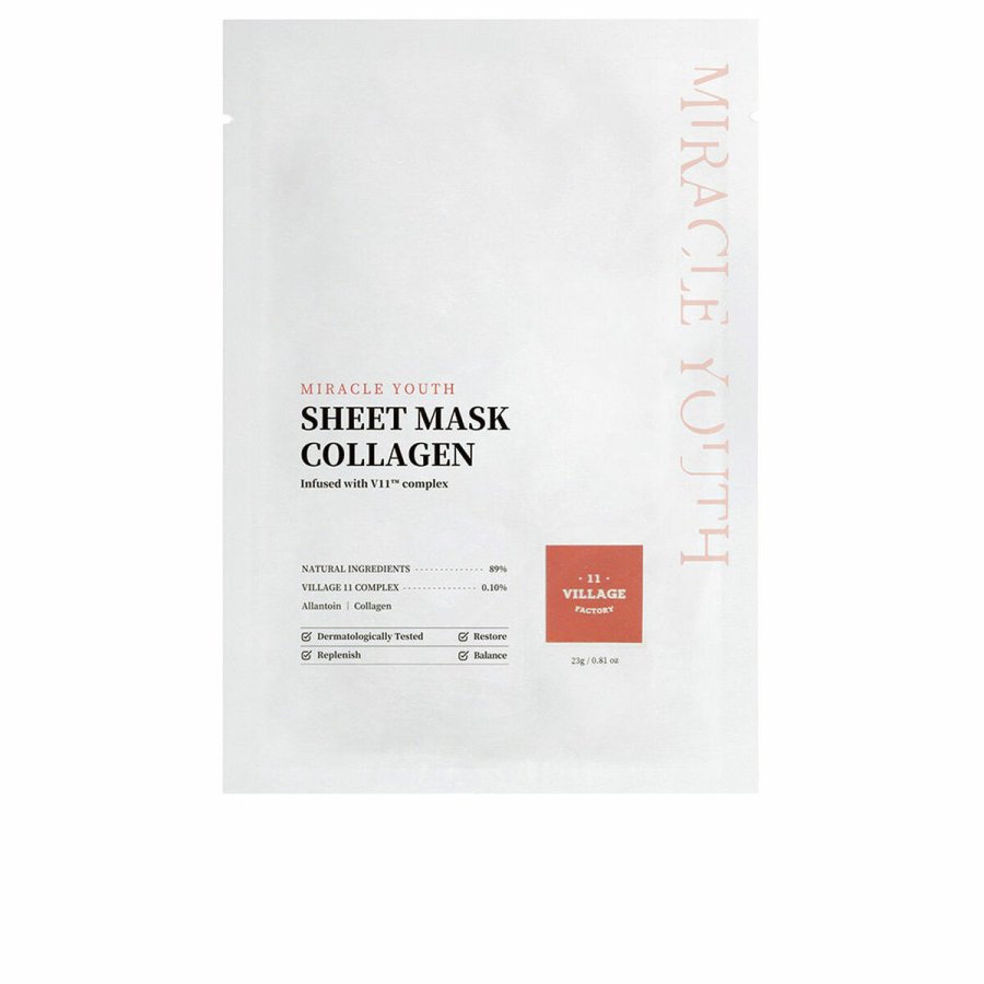 Ansigtsmaske Village 11 Factory Miracle Youth Collagen 23 g #1