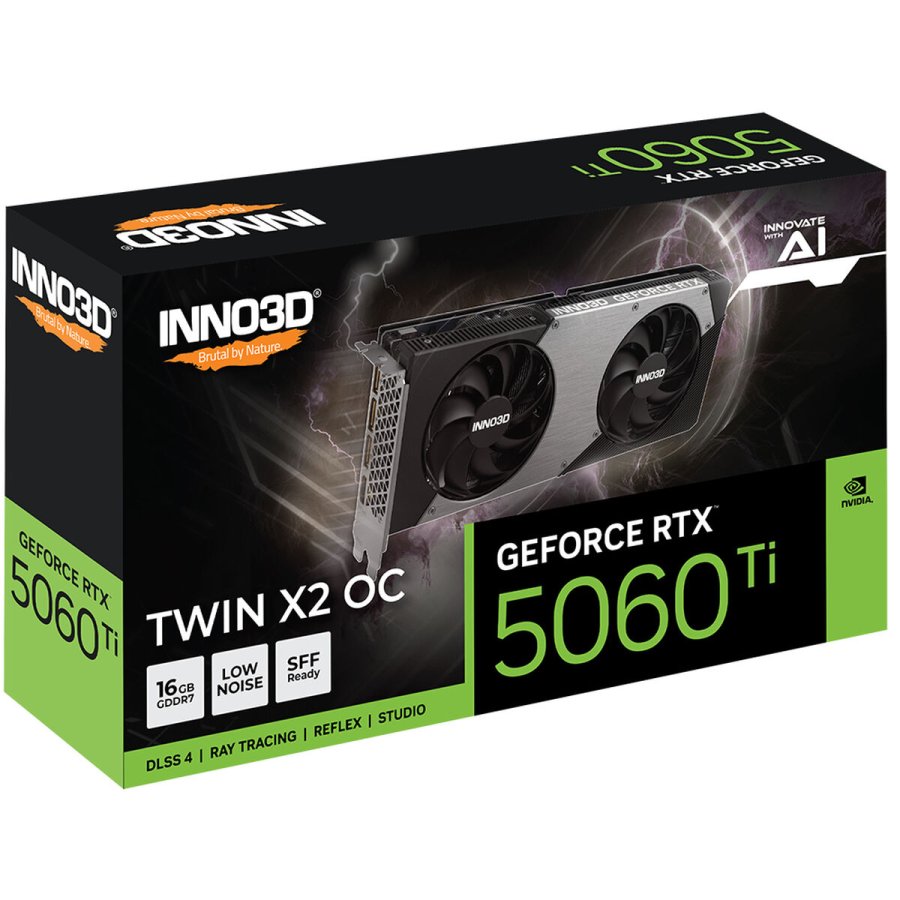 Grafikkort INNO3D N506T2-16D7X-191073N geforce rtx 5060 ti 16 GB GDDR7 #3