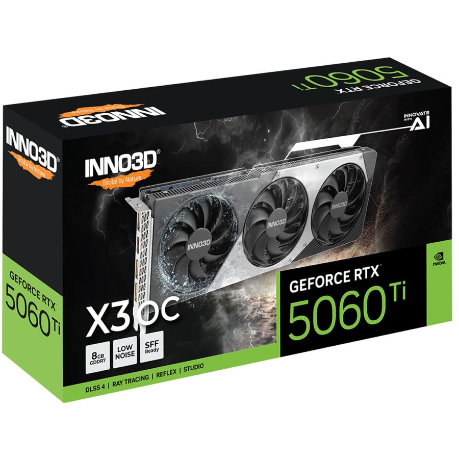 Grafikkort INNO3D N506T3-08D7X-193075L geforce rtx 5060 ti 8 GB GDDR7 #3