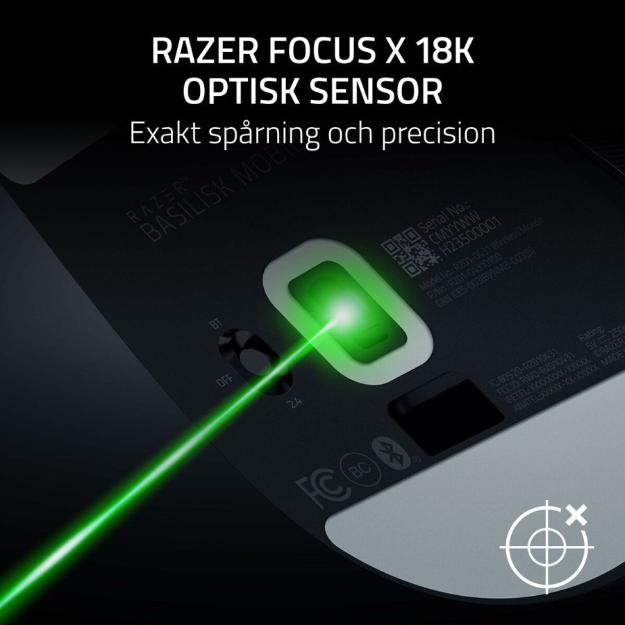 Mus Razer RZ01-04310100-R3G1 Sort 18000 dpi #7