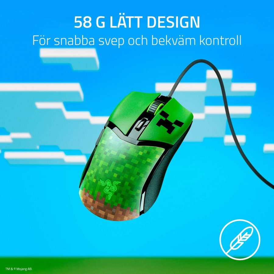 Mus Razer RZ01-04650200-R3M1 Gr�n 8500 dpi #4