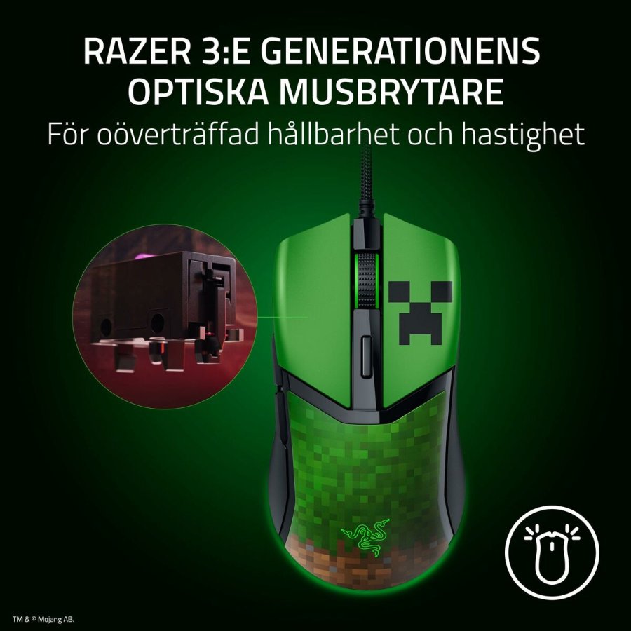 Mus Razer RZ01-04650200-R3M1 Gr�n 8500 dpi #5