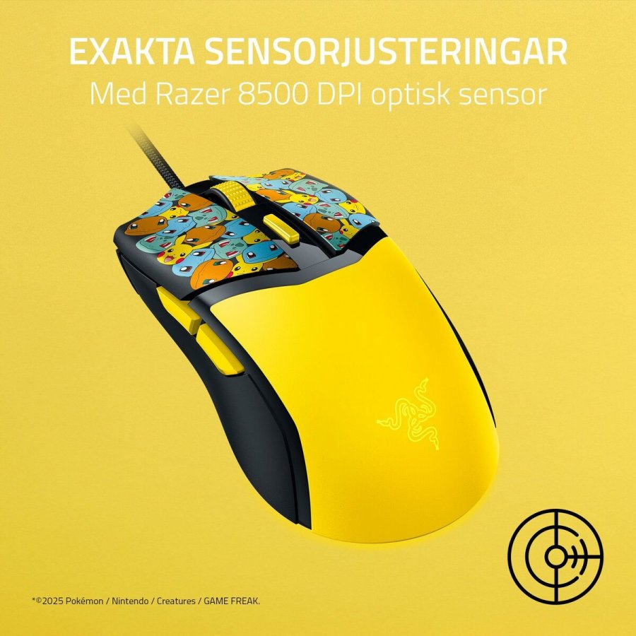 Mus Razer RZ01-04650400-R3M1 Sort 8500 dpi #6