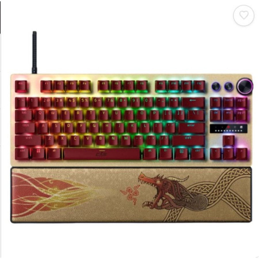 Gaming-tastatur Razer HUNTSMAN V3 PRO (USA) TENKEYLESS COUNTER STRIKE 2 ED Sort Qwerty US #1