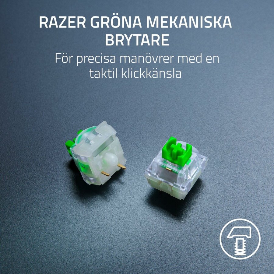 Tastatur Razer RZ03-04704200-R3M1 Sort Qwerty US #3