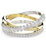 Ring til kvinder Swarovski 5689730 S�lvfarvet #1