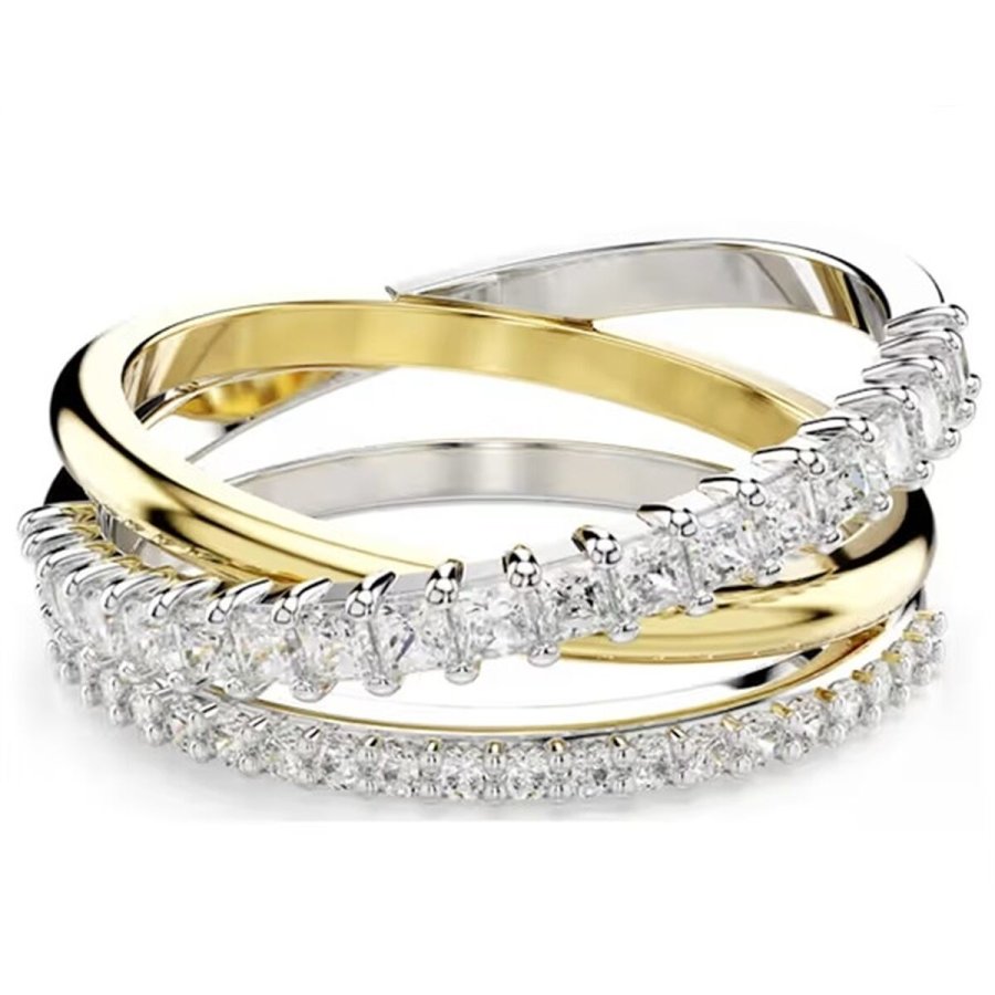 Ring til kvinder Swarovski 5689730 S�lvfarvet #1