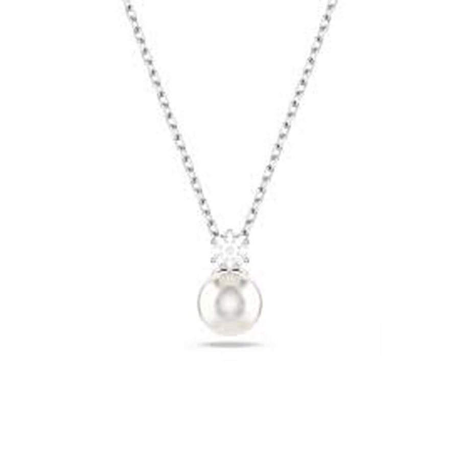 Vedhng til kvinder Swarovski 5693897 Slvfarvet #1