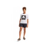 Kort�rmet T-shirt til M�nd Burton Classic Mountain High Lysegr� #3