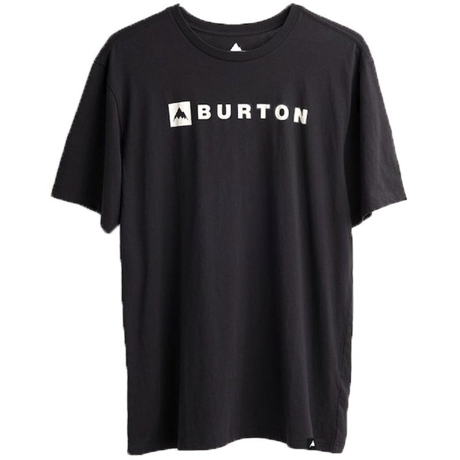 Kort�rmet T-shirt til M�nd Burton Horizontal Mountain Sort #1