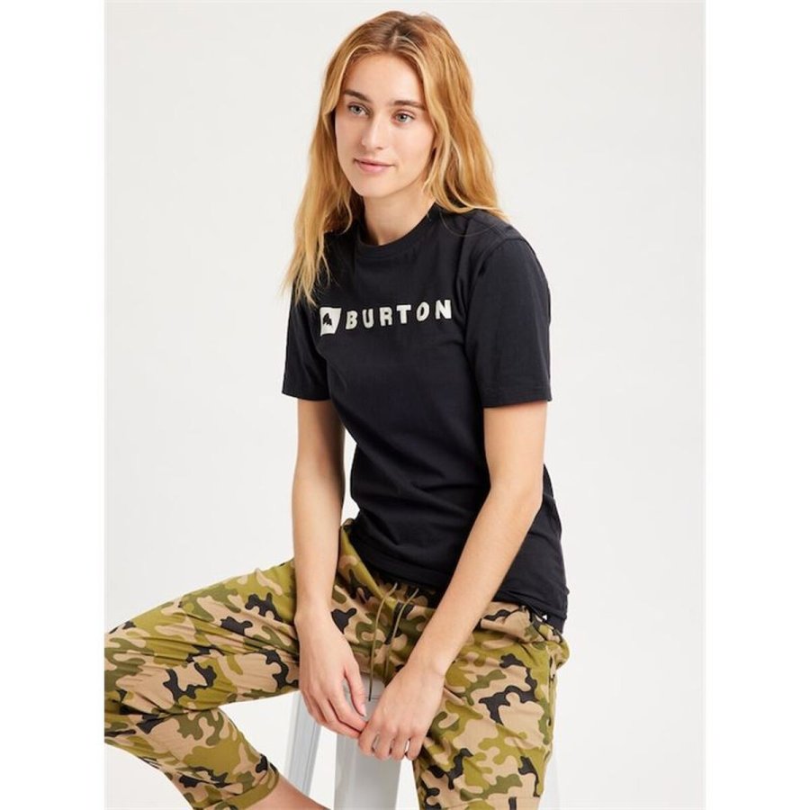 Kort�rmet T-shirt til M�nd Burton Horizontal Mountain Sort #2