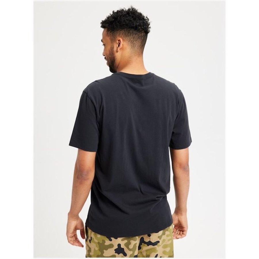 Kort�rmet T-shirt til M�nd Burton Horizontal Mountain Sort #3