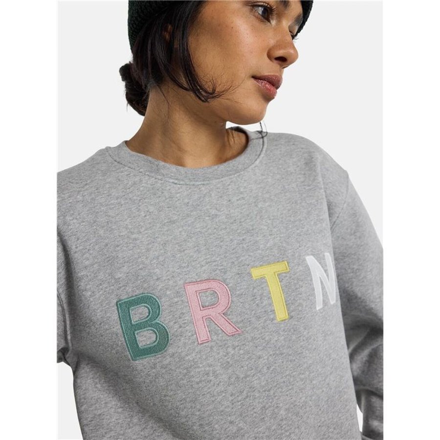 H�ttetr�je til M�nd Burton Mb Brtn Crew Lysegr� #5