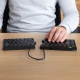 Tastatur og mus R-Go RGOSBESWLBL Sort Spansk QWERTY #1