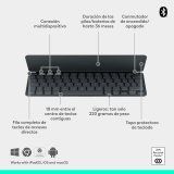 Bluetooth-tastatur Logitech 920-013010 Grafit #7
