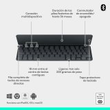 Tastatur Logitech 920-012973 Grafit Spansk QWERTY #7