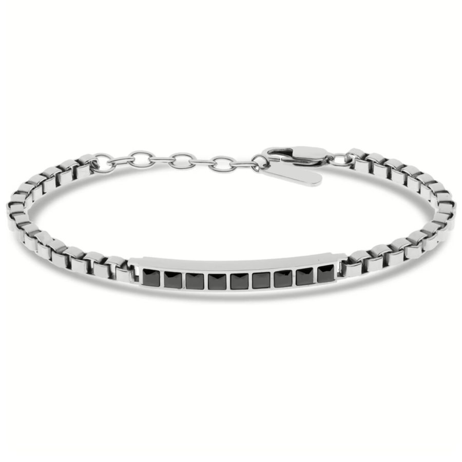 Armbnd til mnd LIU JO MLJ489 Slvfarvet #1