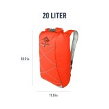 Mountain rygsk Sea to Summit Ultra-Sil Dry Day Pack Orange Slvfarvet 22 L #5