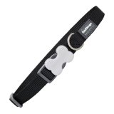 Hundehalsbnd Red Dingo Sort (2,5 x 41-63 cm) #1