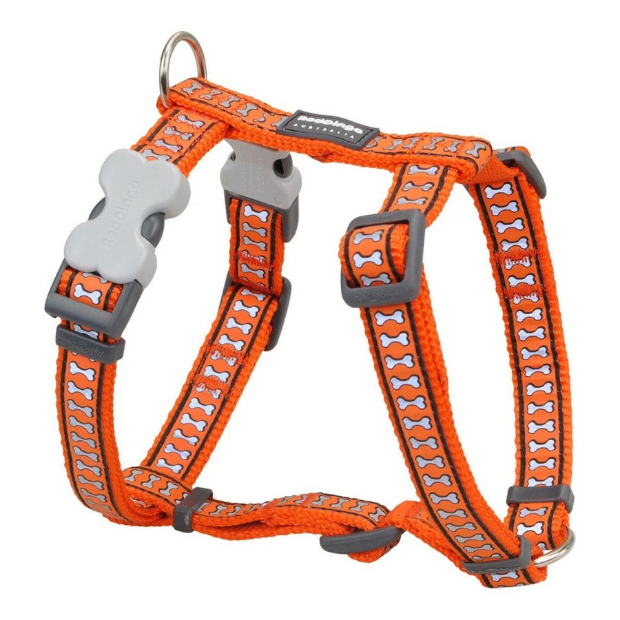 Hundesele Red Dingo Ben Reflekterende 25-39 cm Orange #1