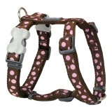 Hundesele Red Dingo Style Pink Brun Mol 25-39 cm #1