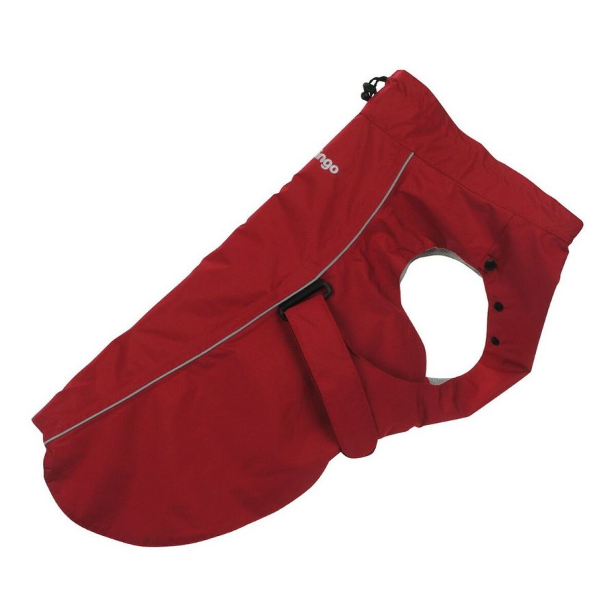 Hund regnfrakke Red Dingo Perfect Fit Rd 25 cm #1
