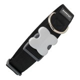 Hundehalsbnd Red Dingo Sort (4 x 37-55 cm) #1