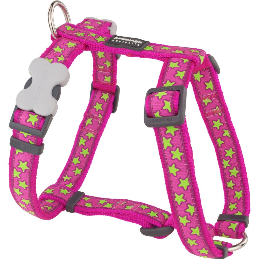 Hundesele Red Dingo On Hot 25-39 cm Pink #1