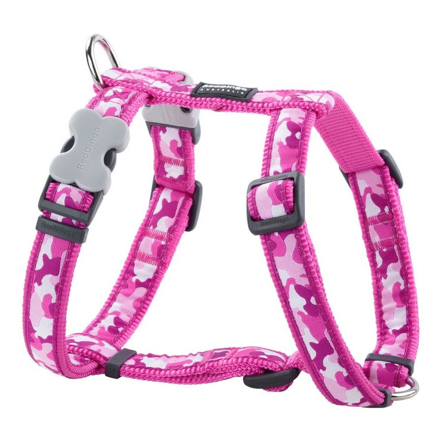 Hundesele Red Dingo Style Fuchsia Camouflage 30-48 cm #1