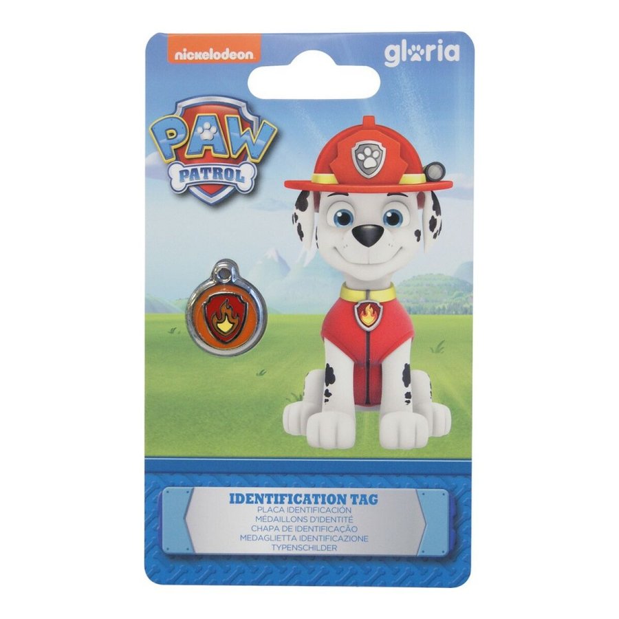 Identifikationsplade til krave The Paw Patrol Marshall Strrelse S #1