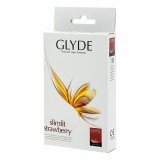 Kondomer Glyde Jordbr 17 cm (10 uds) #1