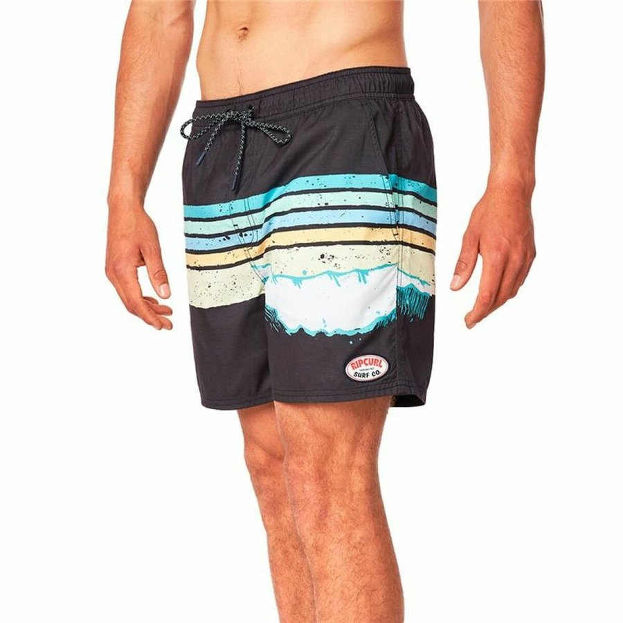 Badetj til Mnd Rip Curl  Framed Volley Sort #1