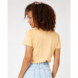 Kortrmet T-shirt Rip Curl Re-Entry Crew  Beige #2