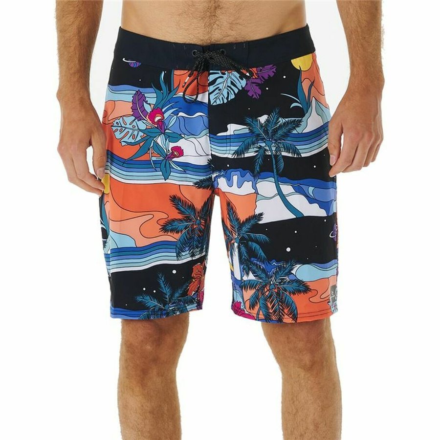 Badetj til Mnd Rip Curl Mirage Postcards Sort #1