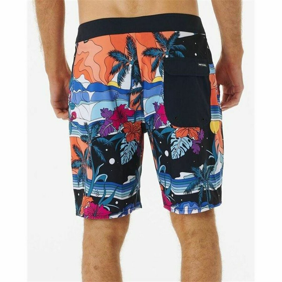 Badetj til Mnd Rip Curl Mirage Postcards Sort #3