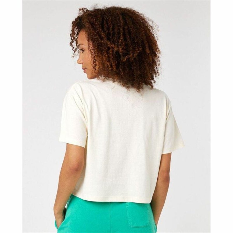 Kortrmet T-shirt Rip Curl Stay Wild  Hvid #2