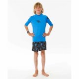Kortrmet T-shirt til Mnd Rip Curl Wave pf Himmelbl #4