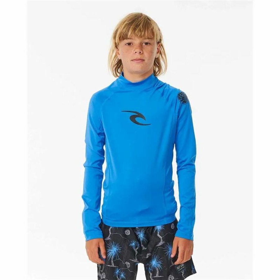 Bade T-shirt Rip Curl Wave Upf L/S Bl #1
