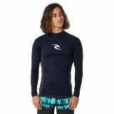 Bade T-shirt Rip Curl Waves pf Sort #1
